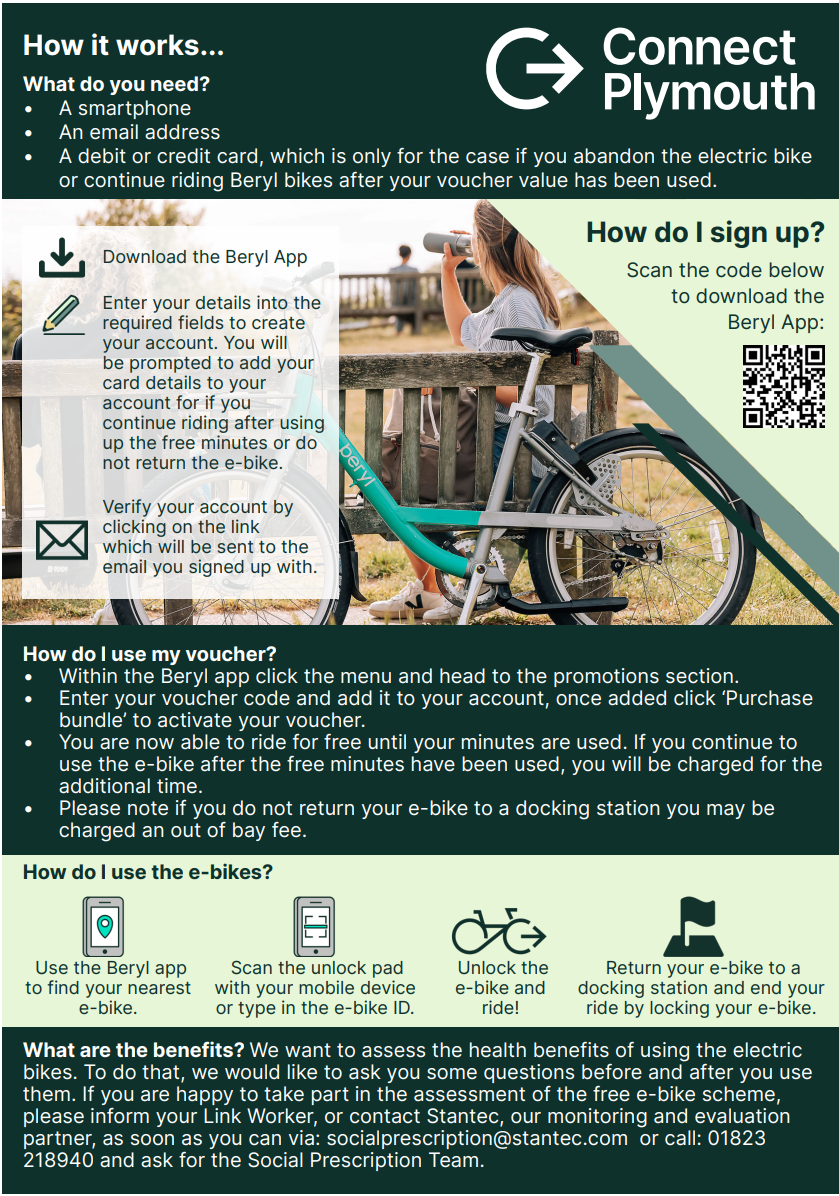 Social prescribing leaflet side 2